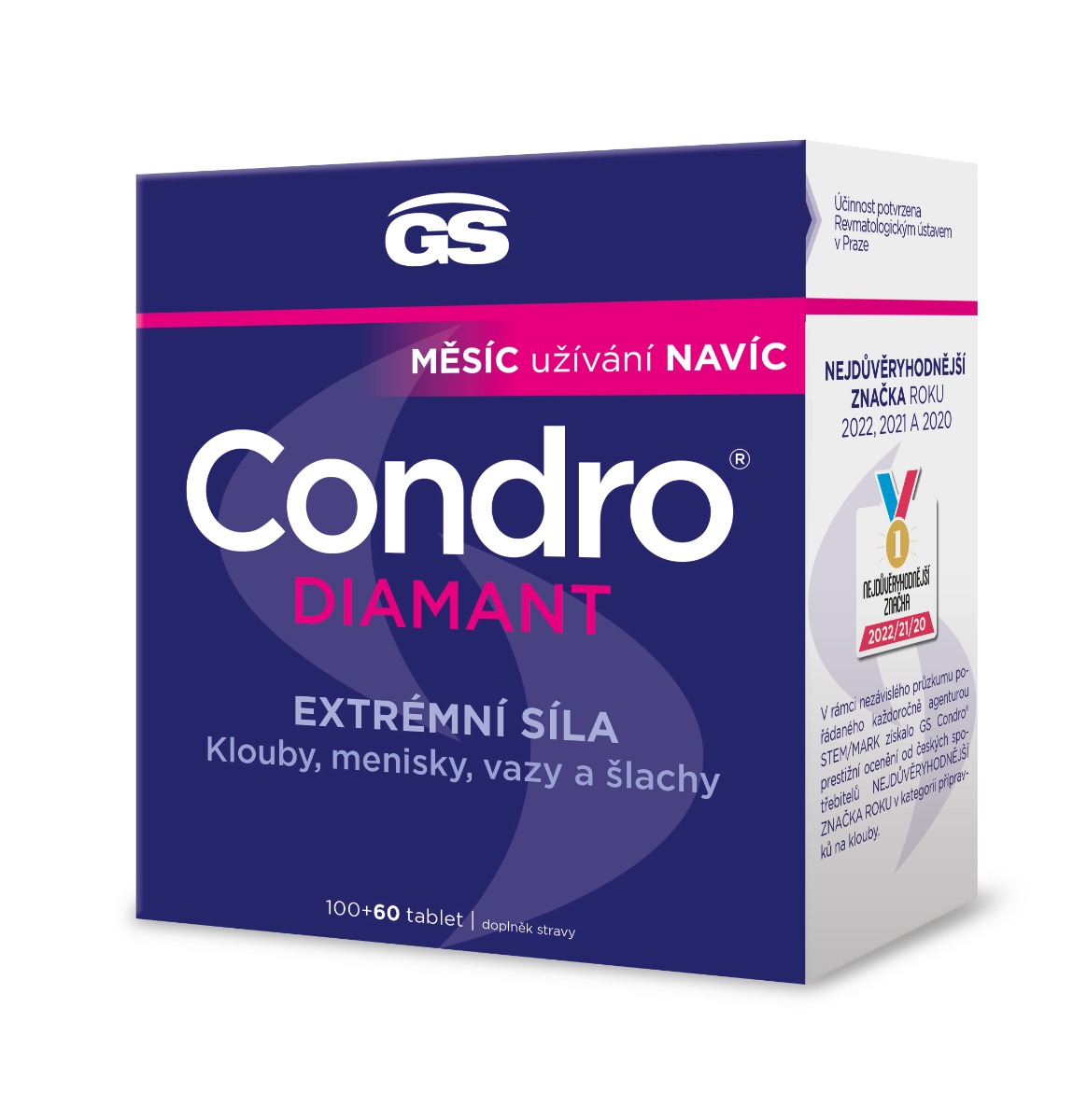 GS Condro Diamant 100+60 tablet léto 2023 GS