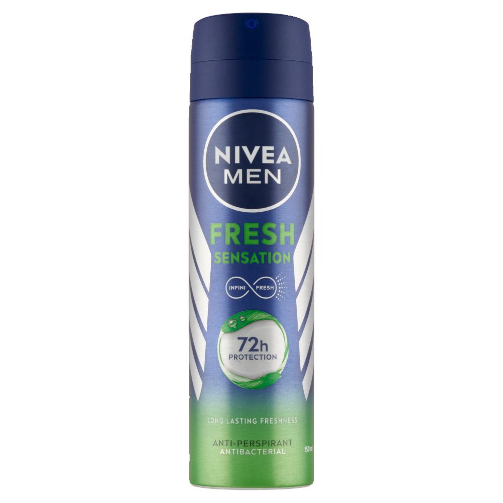 Nivea Men Fresh Sensation antiperspirant ve spreji 150 ml Nivea