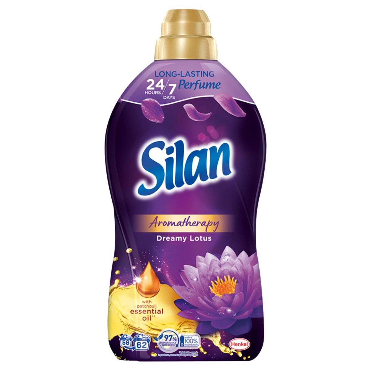 Silan Aviváž Dreamy Lotus 1364 ml 62 dávek Silan