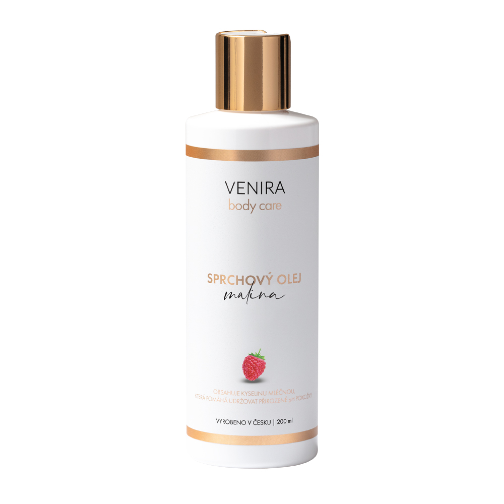 Venira Sprchový olej malina 200 ml Venira