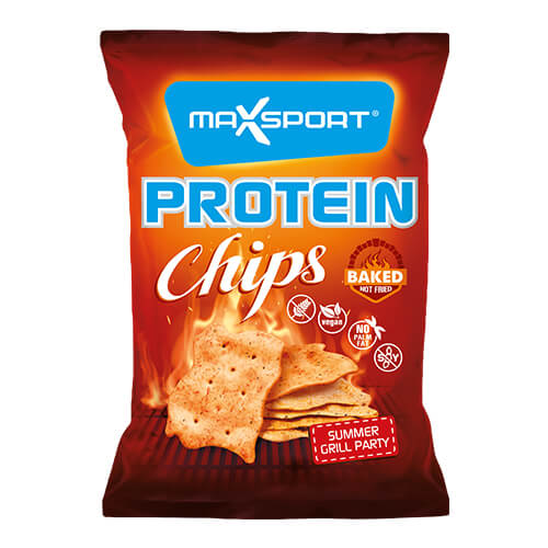 Max Sport Protein chips grill party 45 g Max Sport