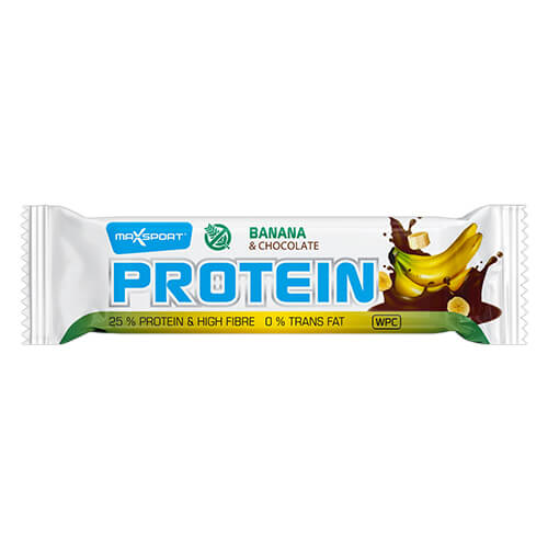 Max Sport Proteinová tyčinka banán a čokoláda 50 g Max Sport