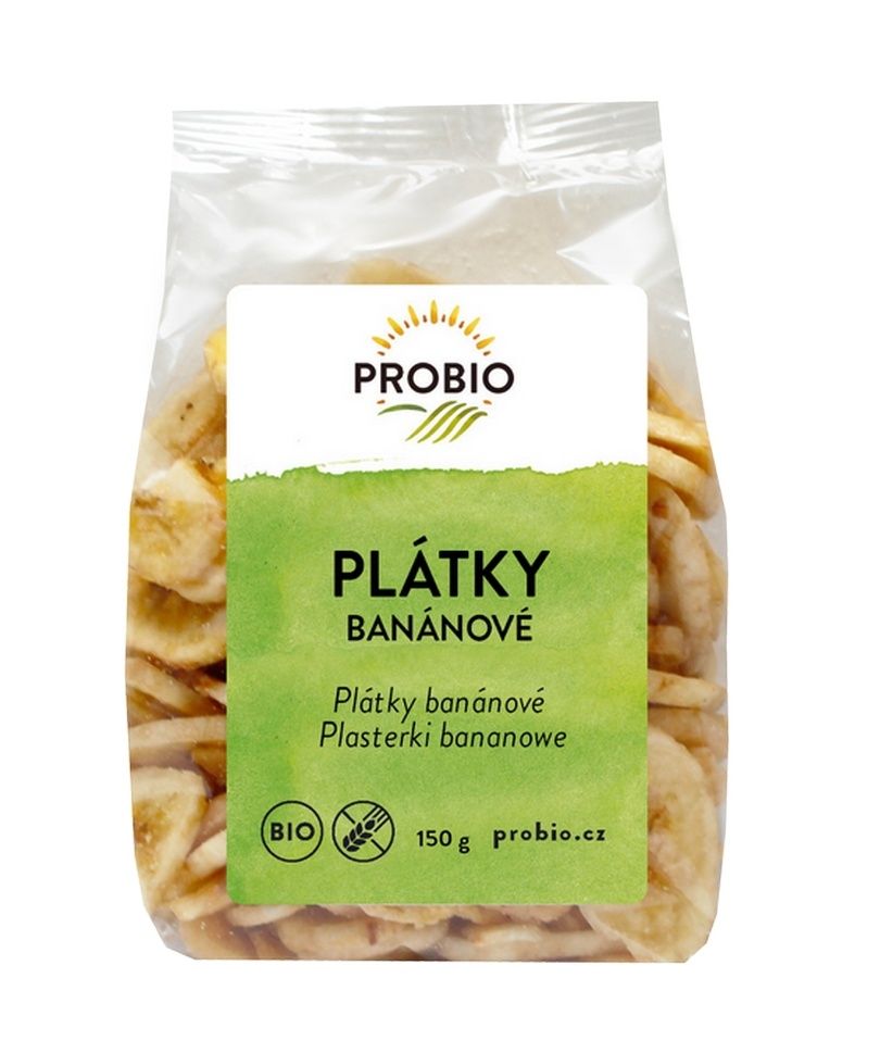 PROBIO Banánové plátky BIO 150 g PROBIO