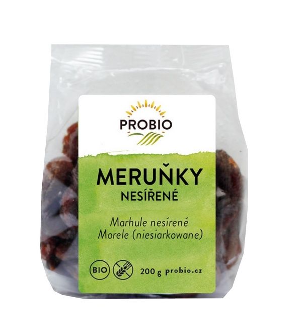 PROBIO Meruňky nesířené BIO 200 g PROBIO