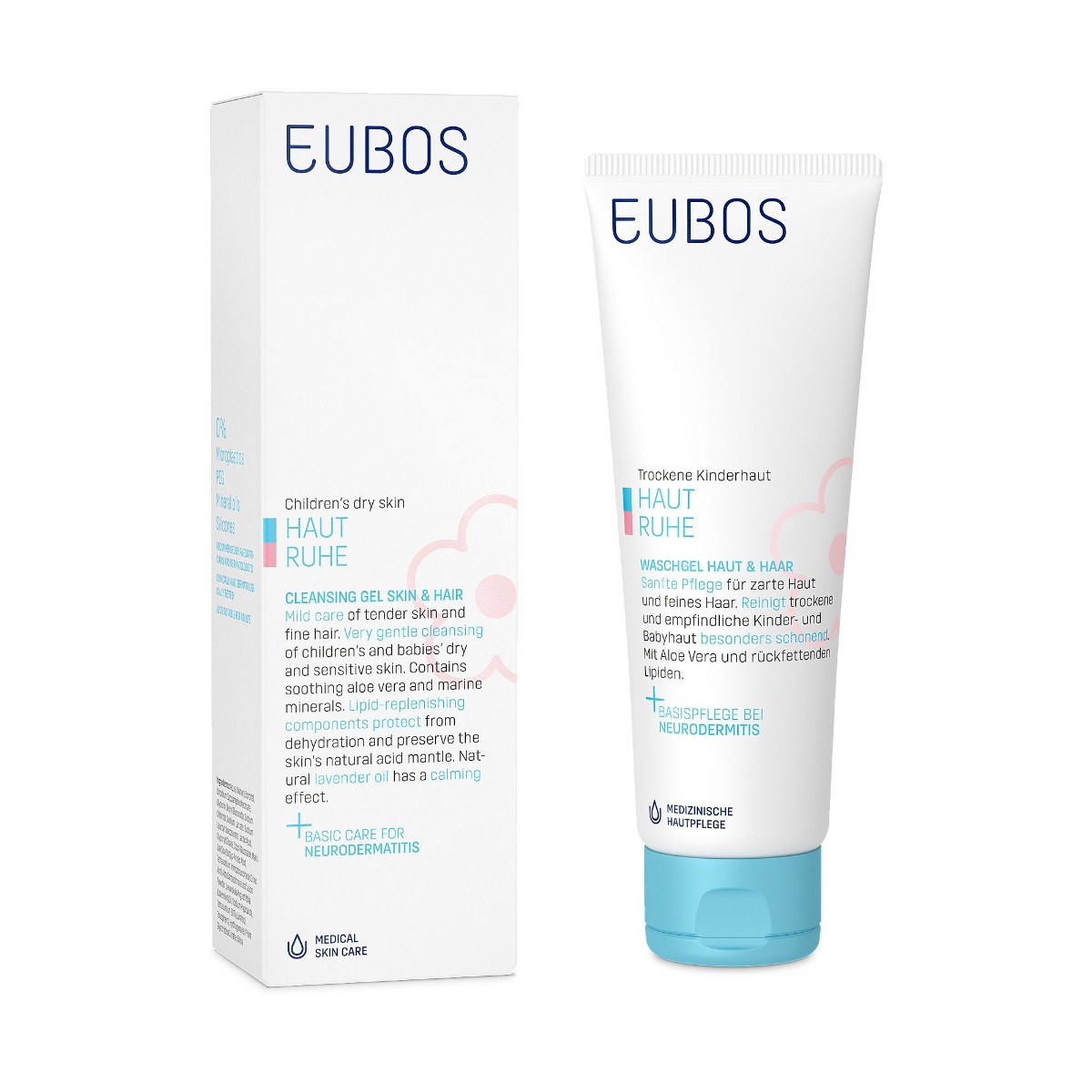 EUBOS Dětská péče gel na mytí 125 ml EUBOS