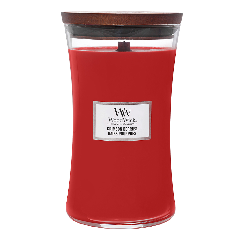 Wood Wick Vonná svíčka Crimson Berries 609 g Wood Wick