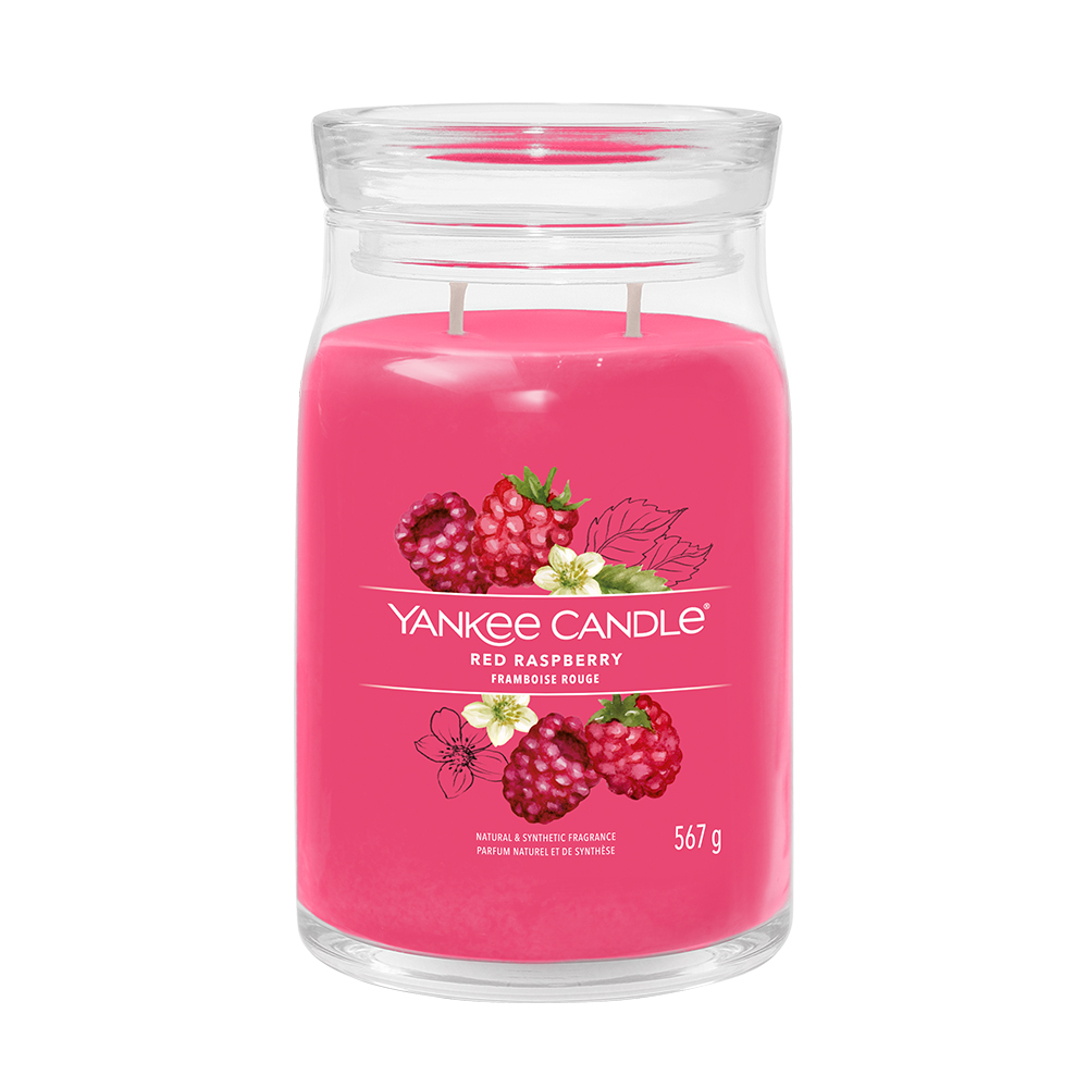 Yankee Candle Vonná svíčka Red Raspberry 2 knoty 567 g Yankee Candle