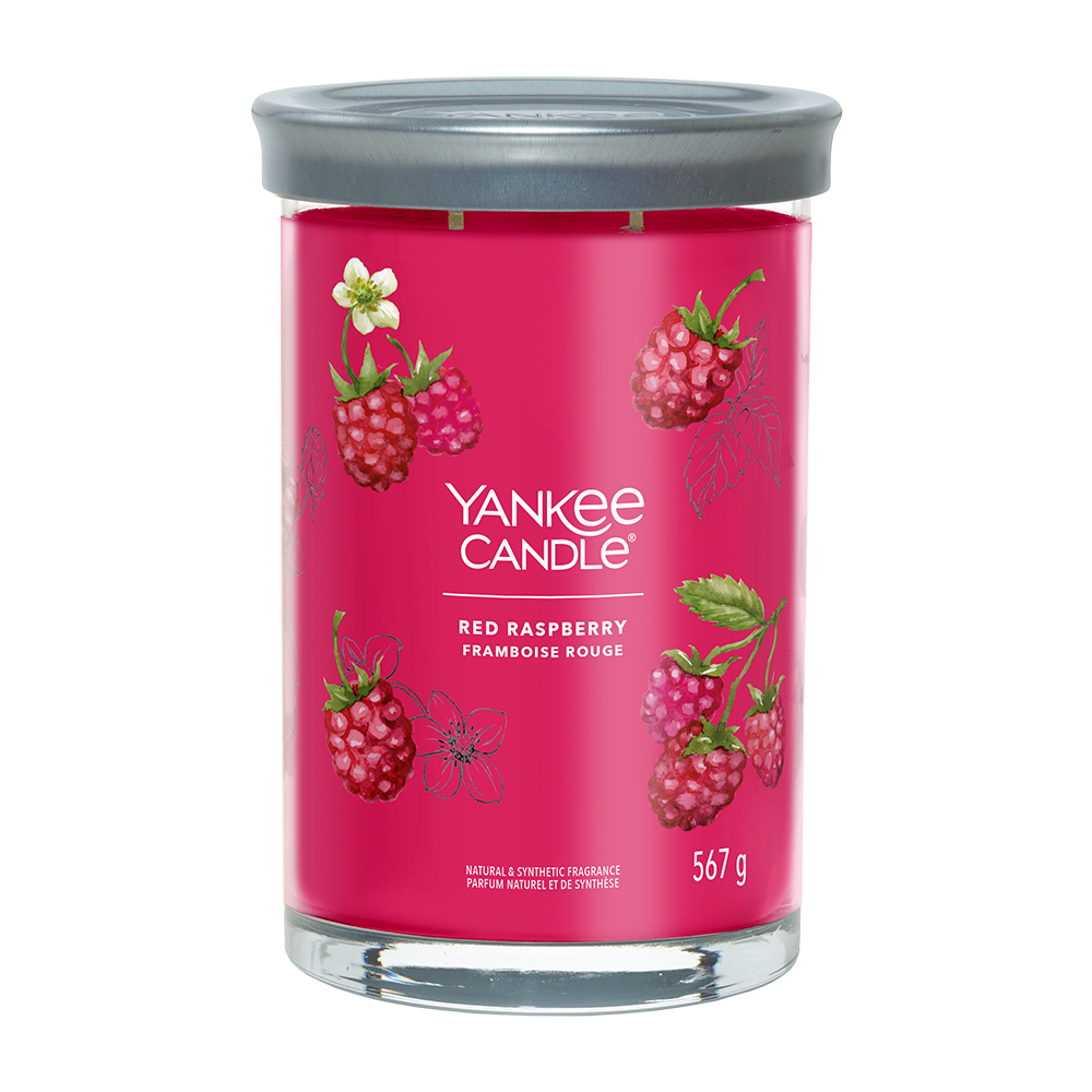 Yankee Candle Vonná svíčka Red Raspberry tumbler 2 knoty 567 g Yankee Candle