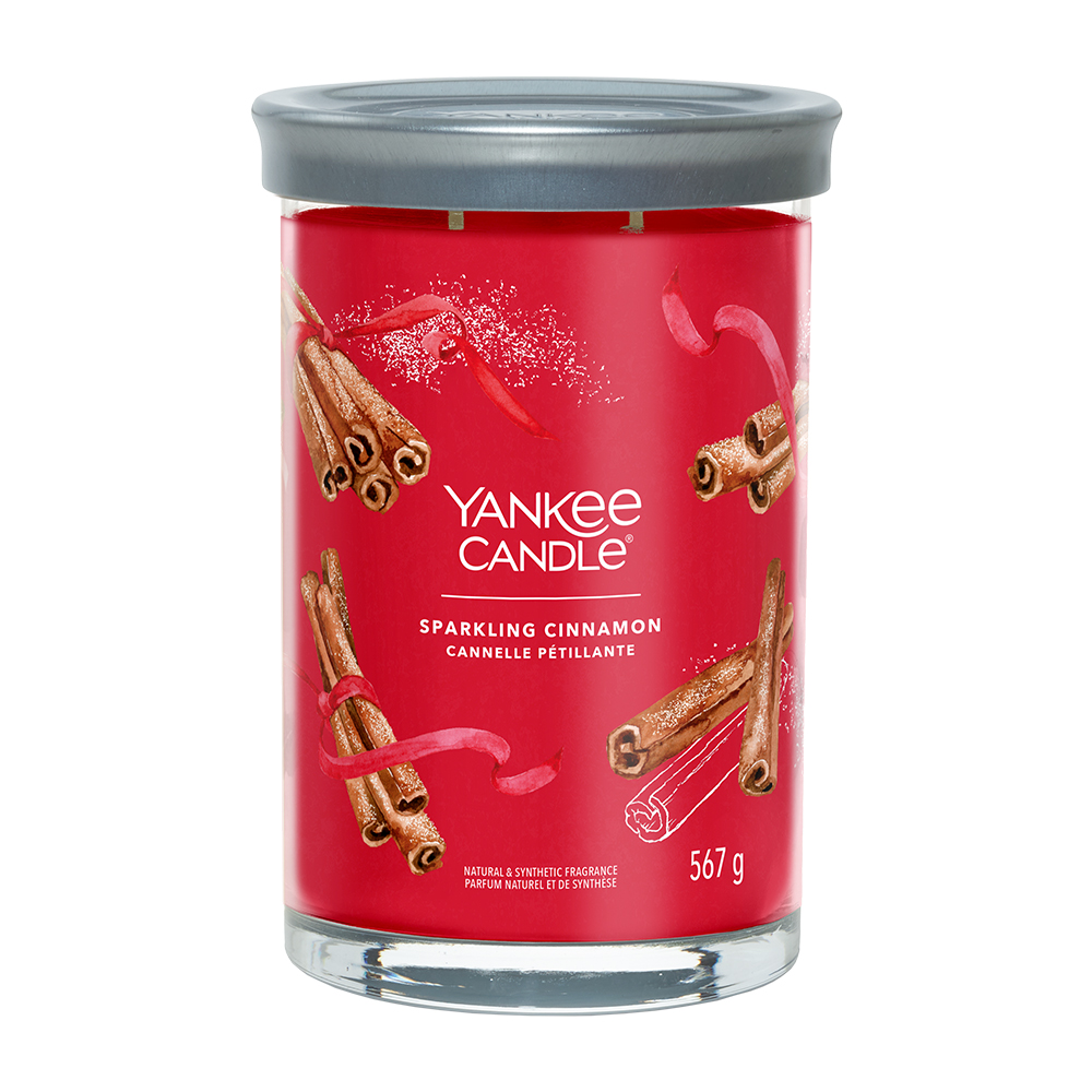 Yankee Candle Vonná svíčka Sparkling Cinnamon tumbler 2 knoty 567 g Yankee Candle