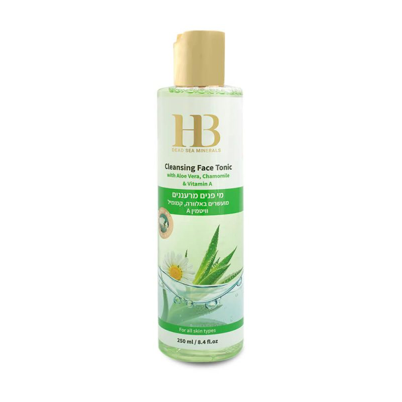 H&B Dead Sea Minerals Pleťové čisticí tonikum s Aloe Vera 250 ml H&B Dead Sea Minerals