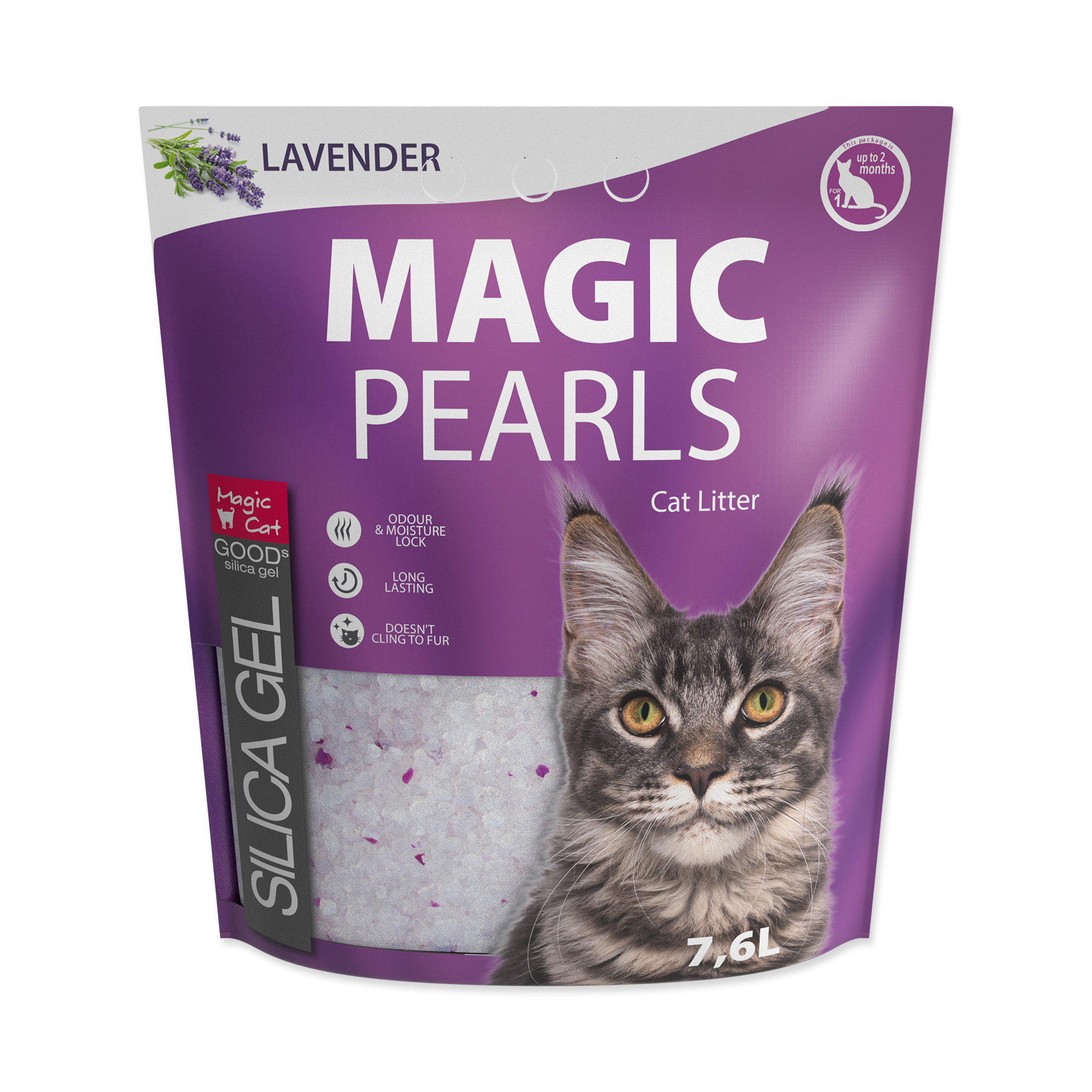 Magic Litter Pearls Lavender kočkolit 7