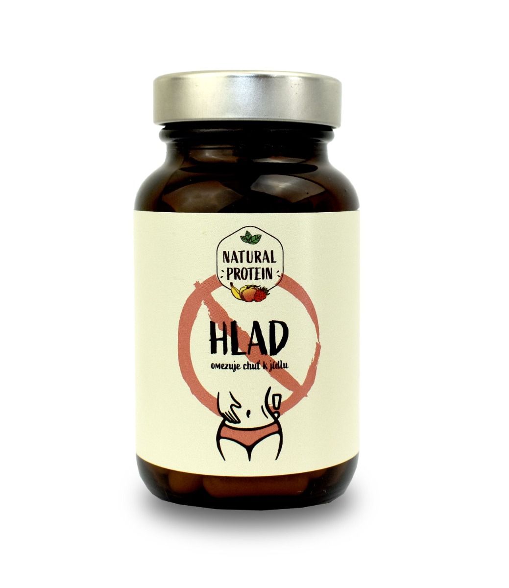 NaturalProtein Hlad 60 kapslí NaturalProtein