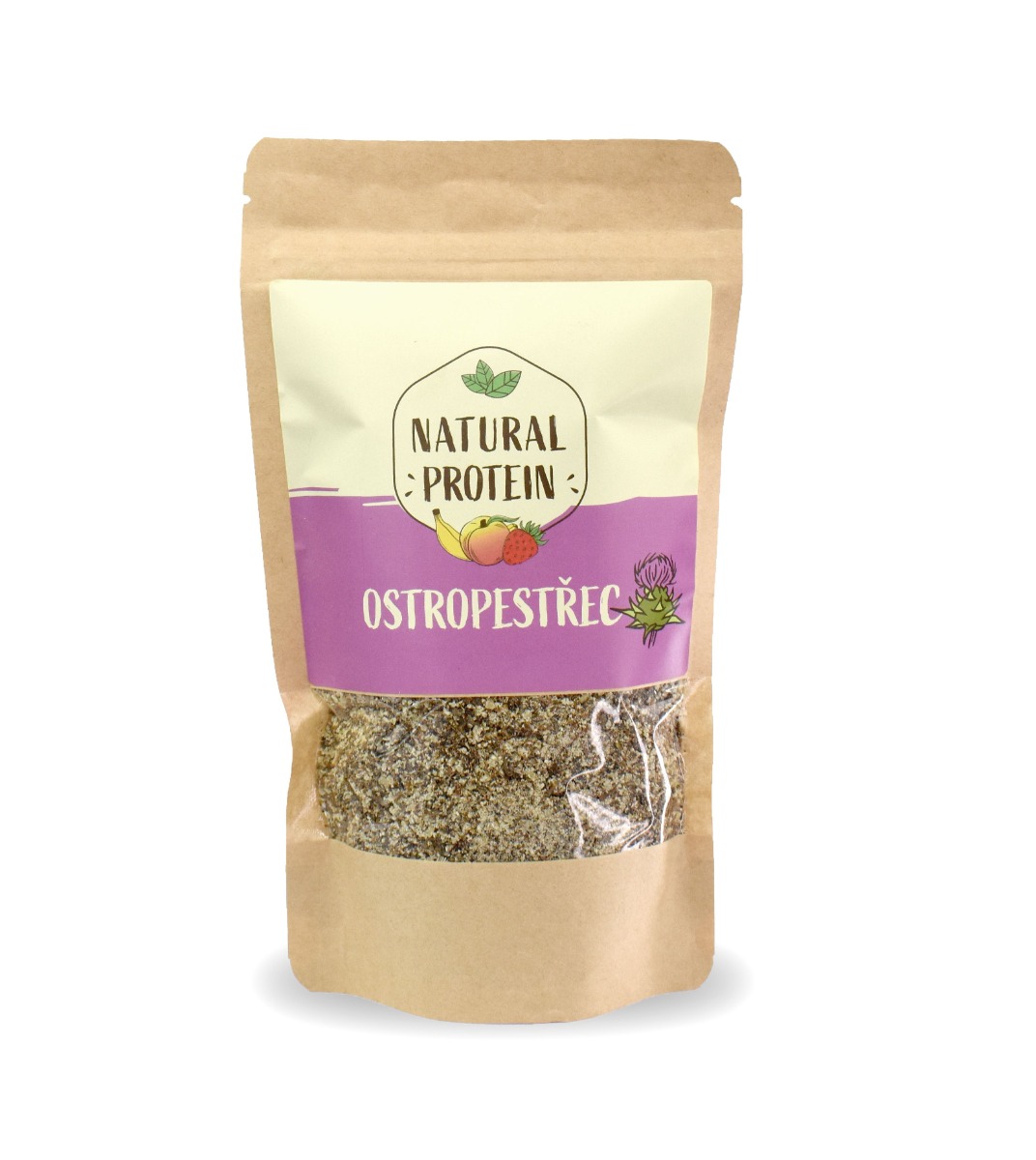 NaturalProtein Ostropestřec mletý 250 g NaturalProtein