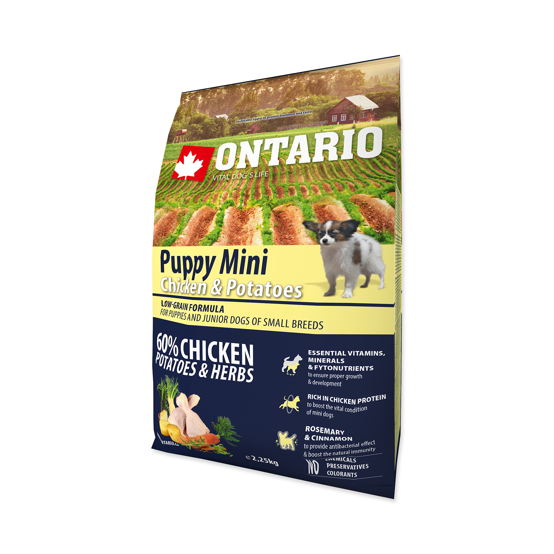 Ontario Puppy Mini Chicken&Potatoes granule 2