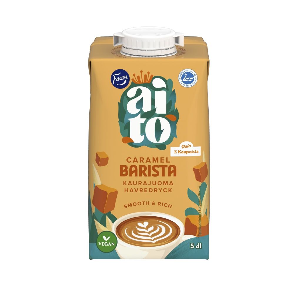 Aito Barista ovesný nápoj Karamel 0