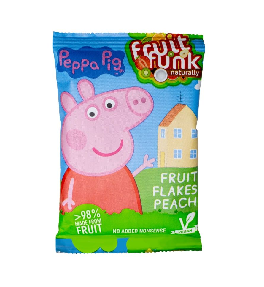 Fruitfunk Happybag Prasátko Pepa broskvové kousky 16 g Fruitfunk