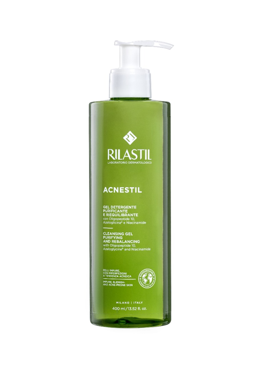 Rilastil Acnestil Čisticí gel na problematickou pleť 400 ml Rilastil