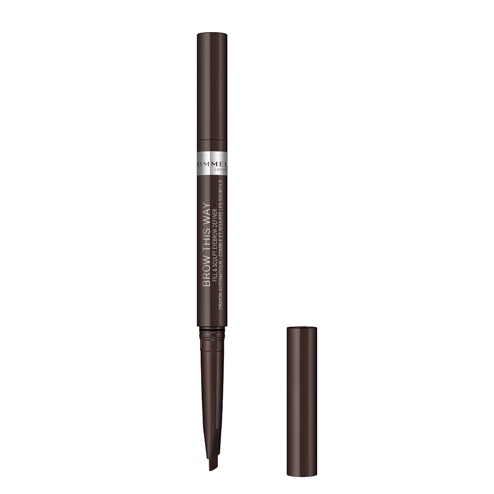 Rimmel Brow This Way Fill&Sculpt 003 tužka na obočí tmavě hnědá 0