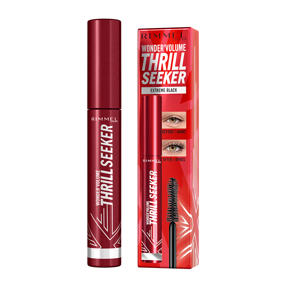 Rimmel WonderVolume Thrill Seeker řasenka extra černá 8 ml Rimmel