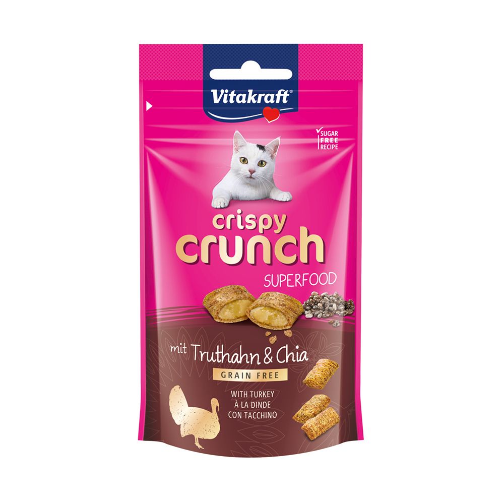 Vitakraft Crispy Crunch krůta a chia 60 g Vitakraft