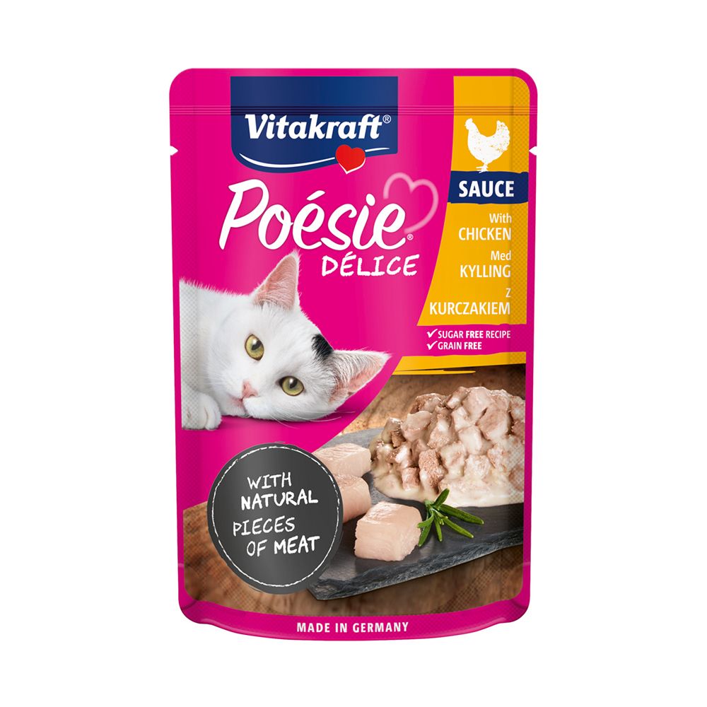 Vitakraft Poésie Délice Sauce kuřecí 85 g Vitakraft