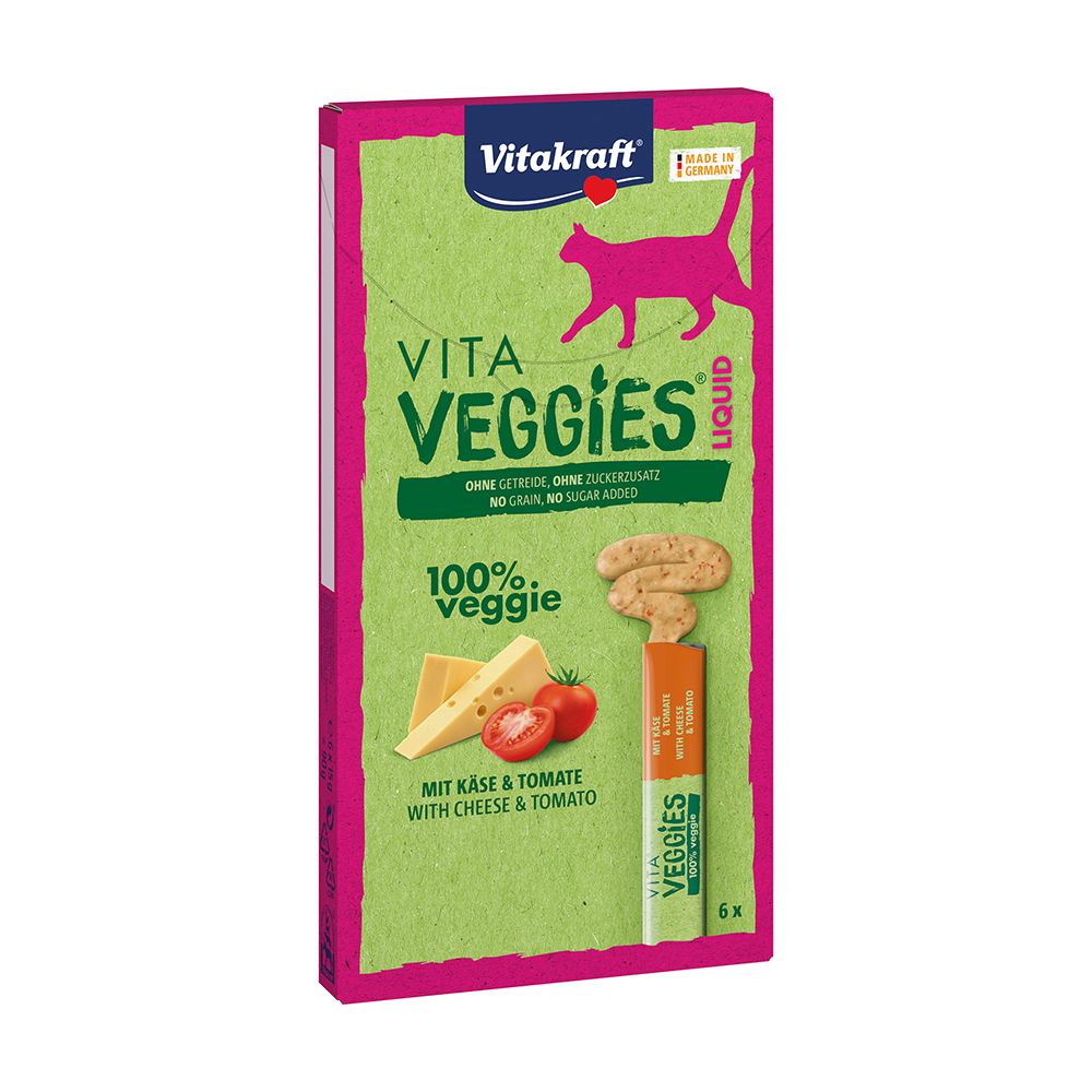 Vitakraft Vita Veggies Liquid sýr a rajče 6x15 g Vitakraft