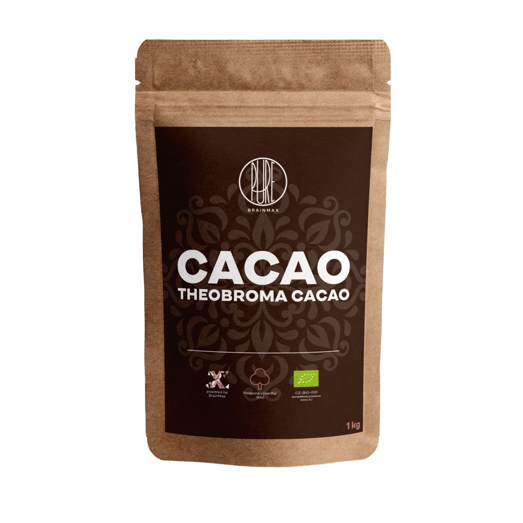 BrainMax Pure Cacao BIO Kakao z Peru 1000 g BrainMax Pure