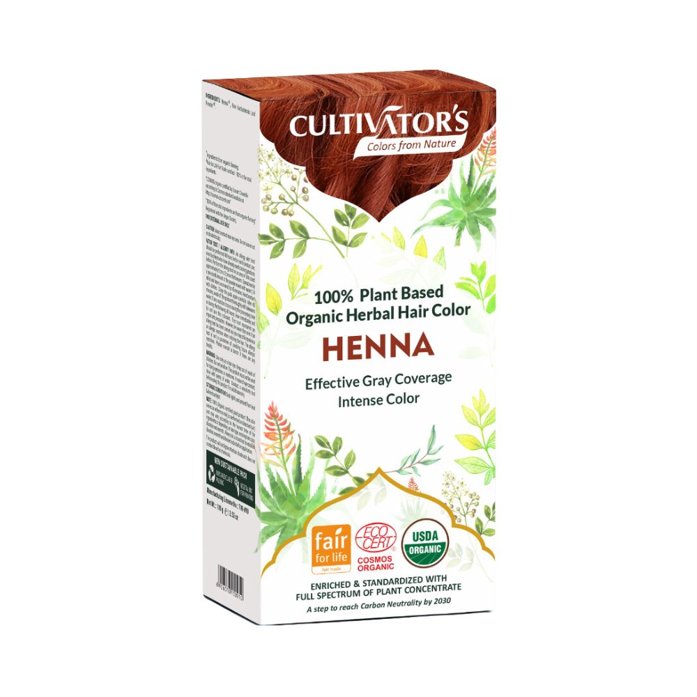 Cultivator Rostlinná barva na vlasy BIO 100 g henna Cultivator