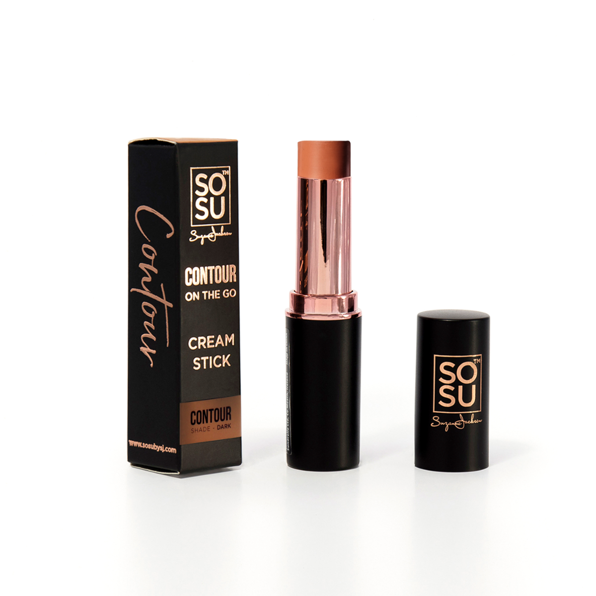 SOSU Cosmetics Contour On The Go konturovací tyčinka Dark 7 g SOSU