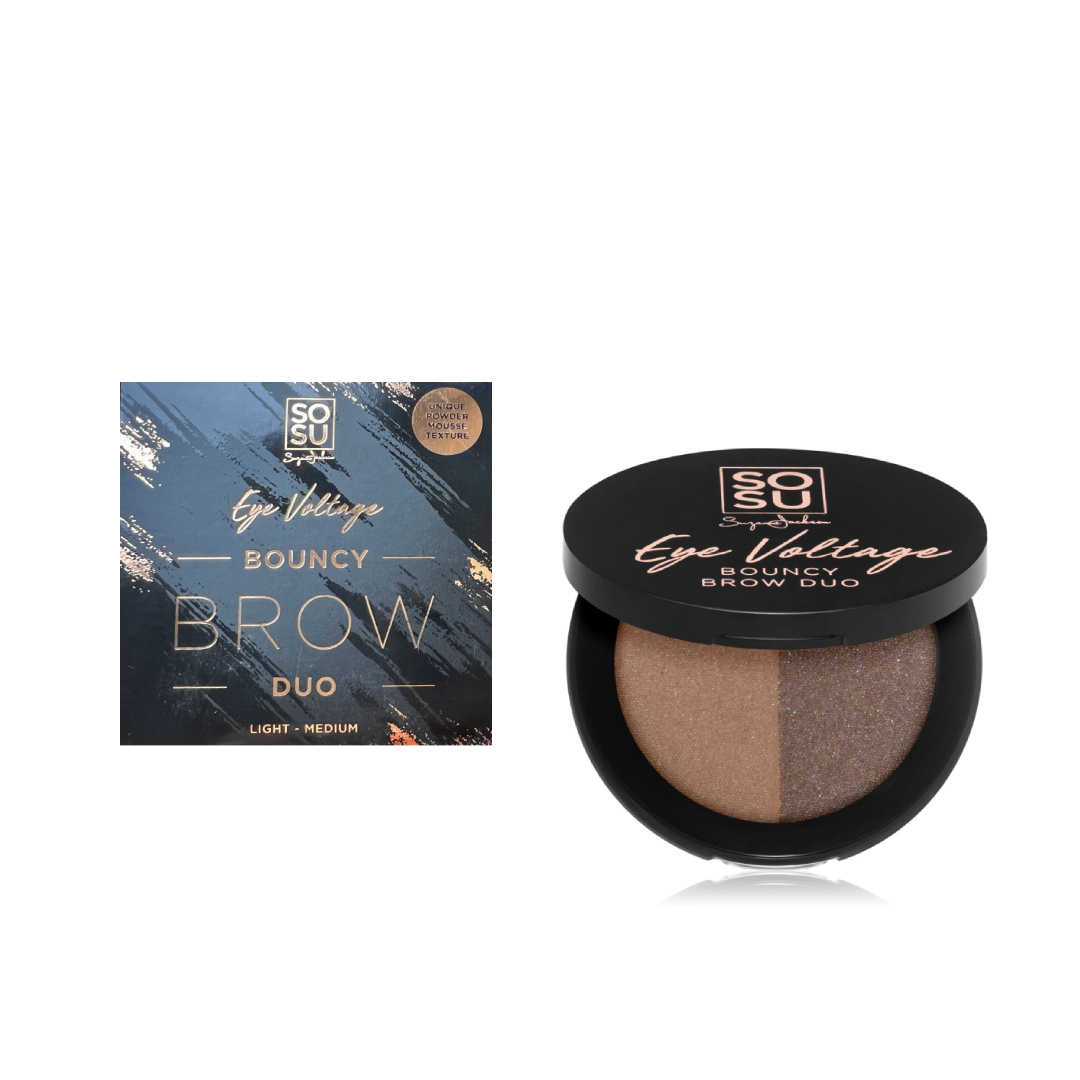 SOSU Cosmetics Eye Voltage Bouncy Brow Stíny na obočí light medium 2