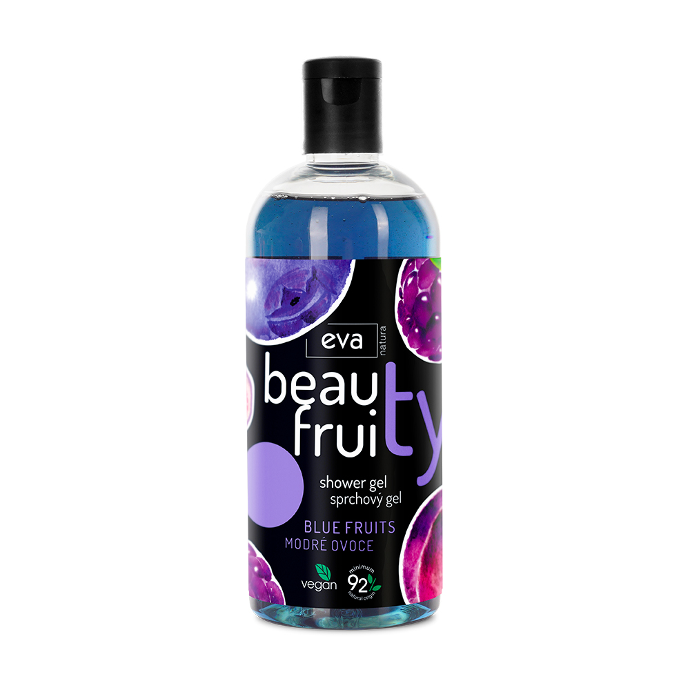 Eva Natura Beauty Fruit Sprchový gel Blue 400 ml Eva Natura