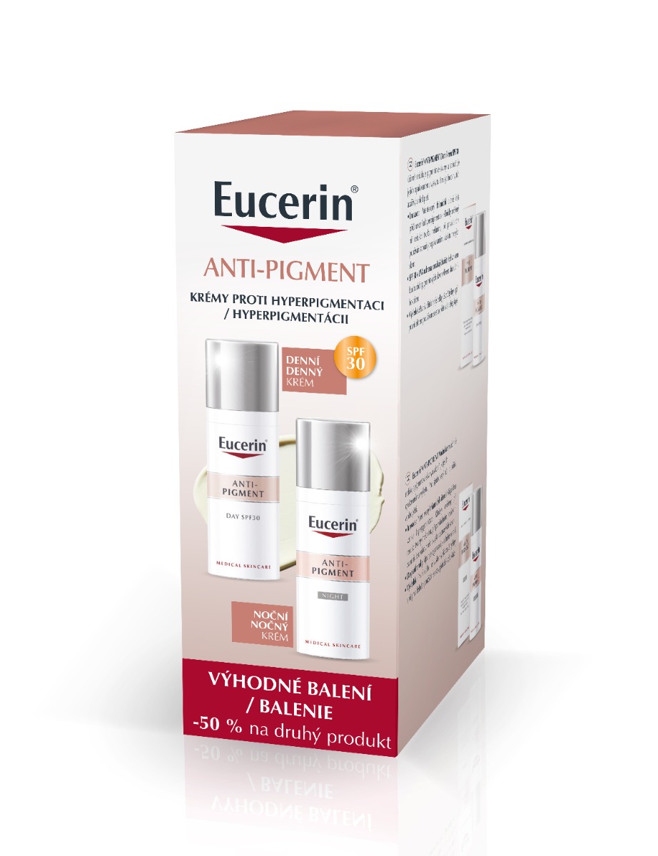 Eucerin AntiPigment denní + noční krém 2x50 ml Eucerin