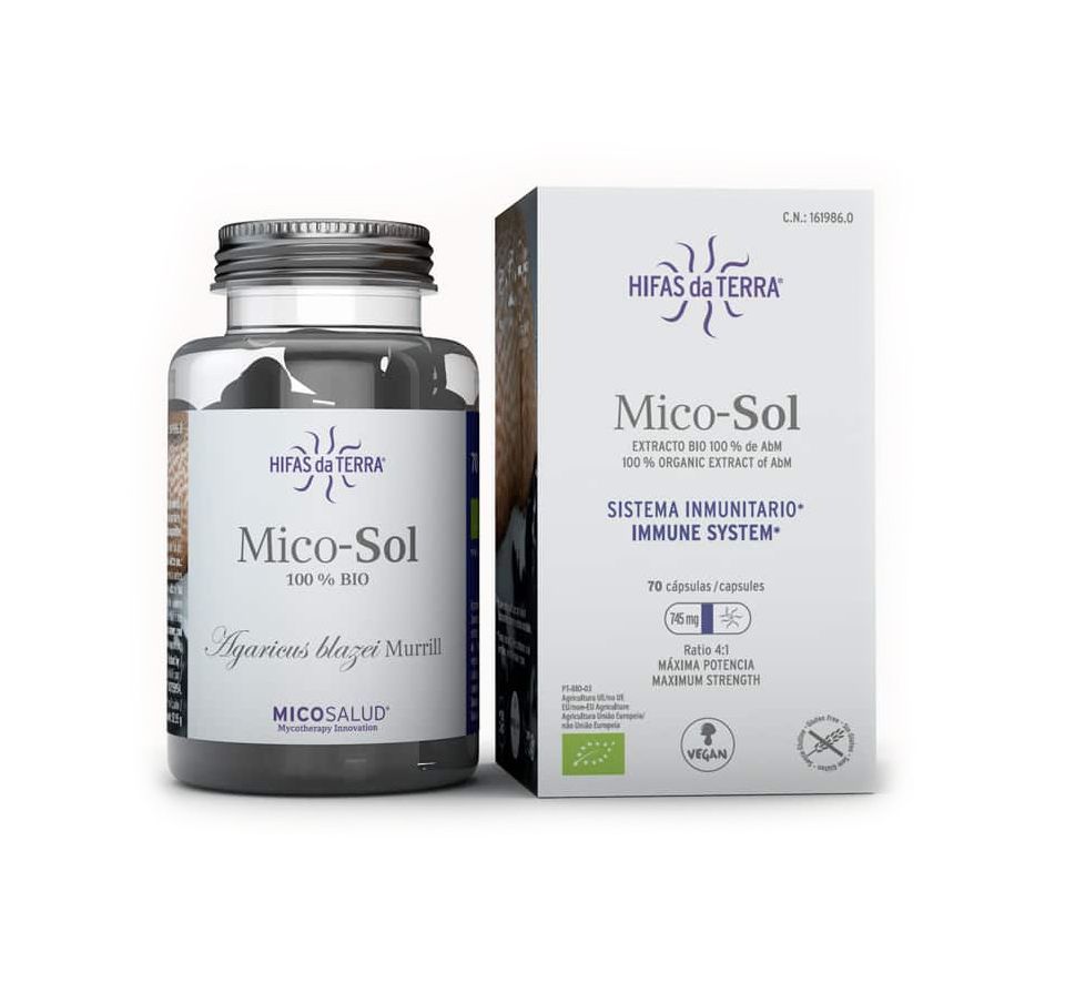 Hifas da Terra Mico-Sol BIO 70 kapslí Hifas da Terra