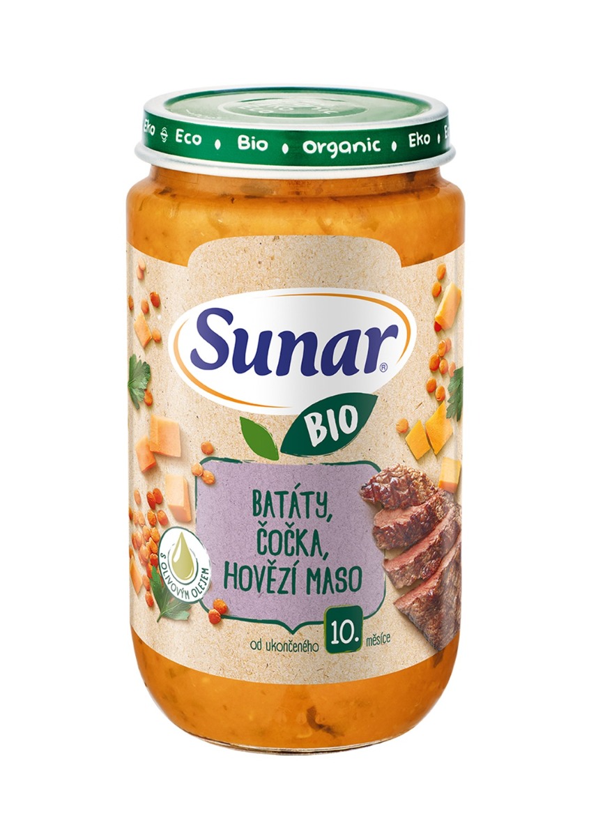 Sunar BIO příkrm Batáty