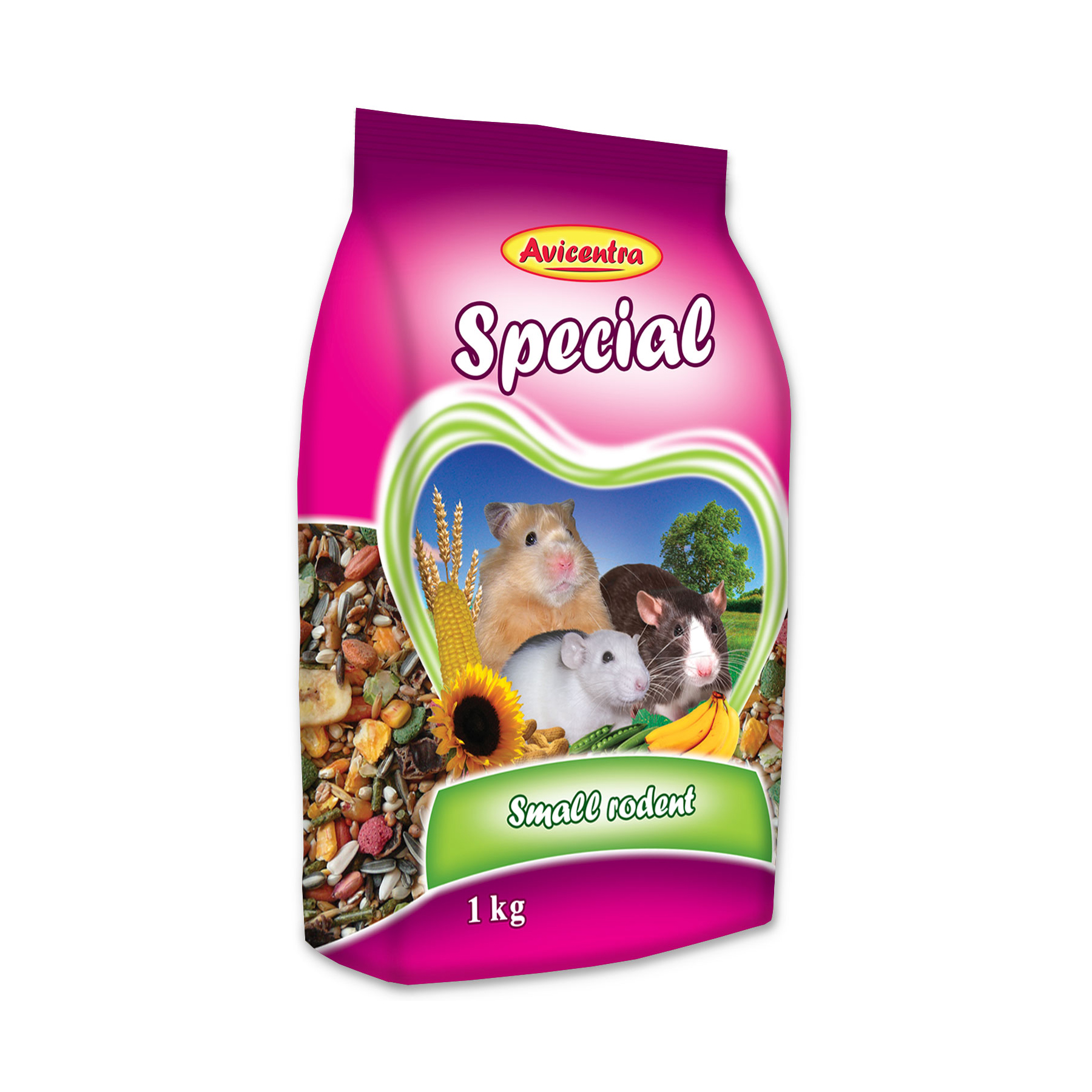 Avicentra Krmivo Special malý hlodavec 1 kg Avicentra