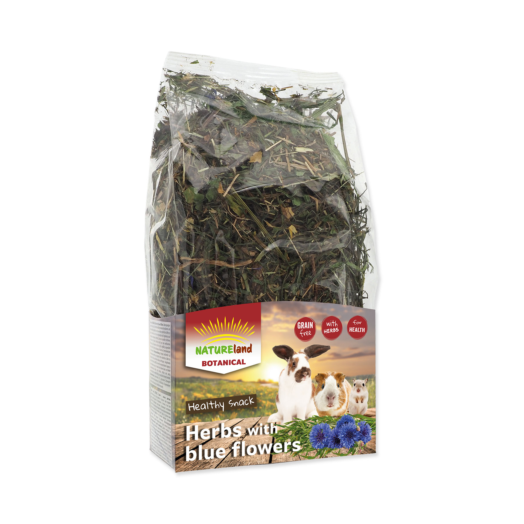 Nature Land Bylinky Botanical s modrými květy 100 g Nature Land