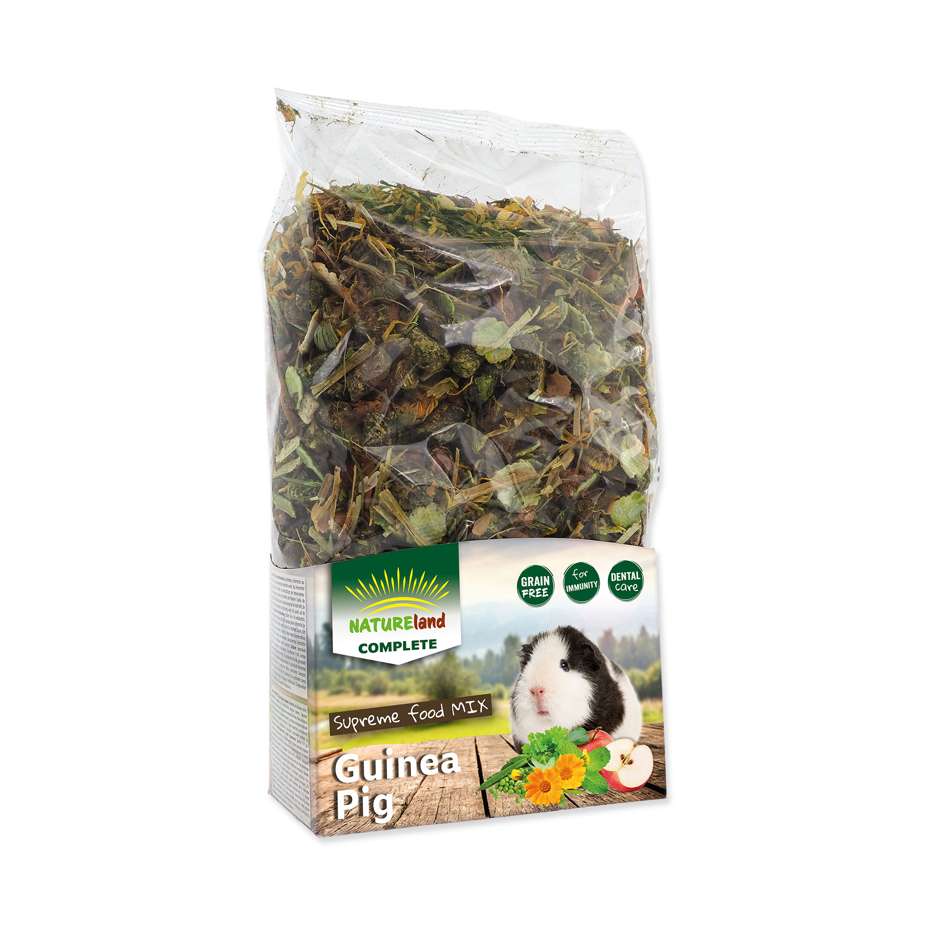 Nature Land Complete pro morčata 600 g Nature Land