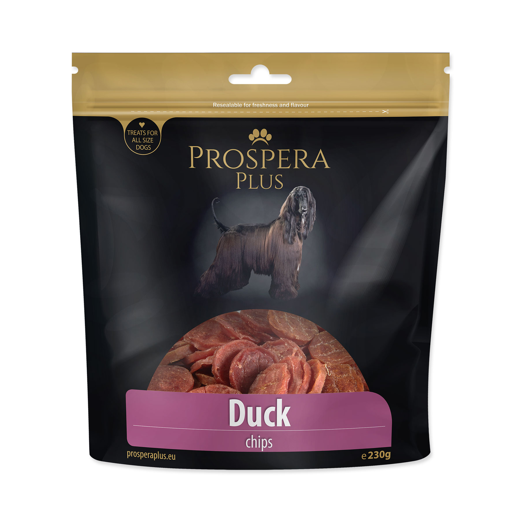 PROSPERA Plus Pochoutka kachní kolečka 230 g PROSPERA Plus