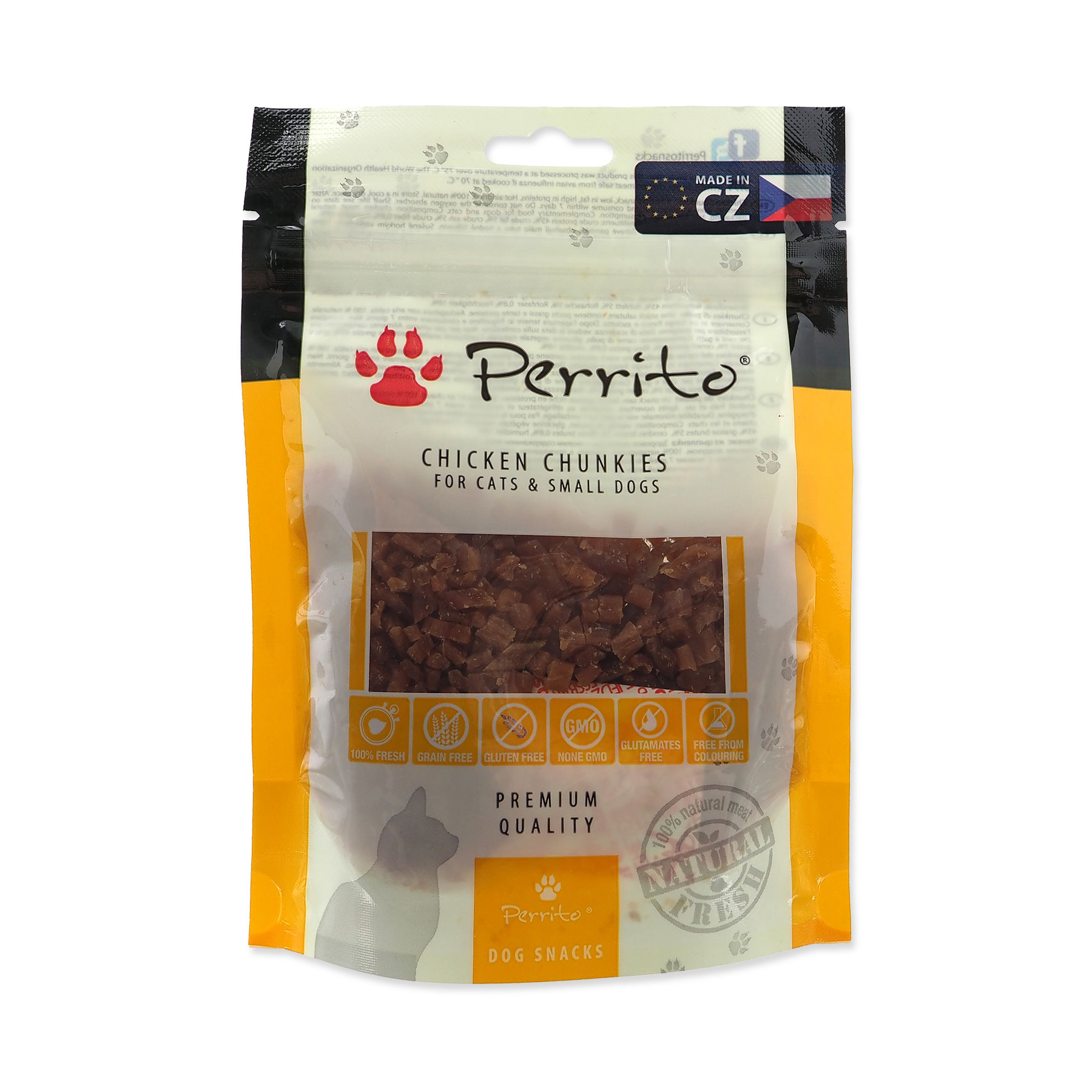 Perrito Pochoutka kuřecí kousky 100 g Perrito