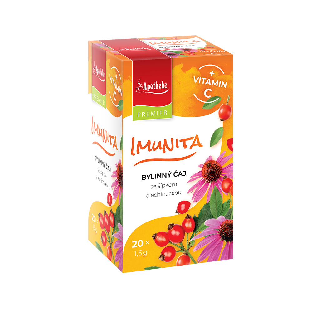 Apotheke Imunita vitamin C porcovaný čaj 20x1