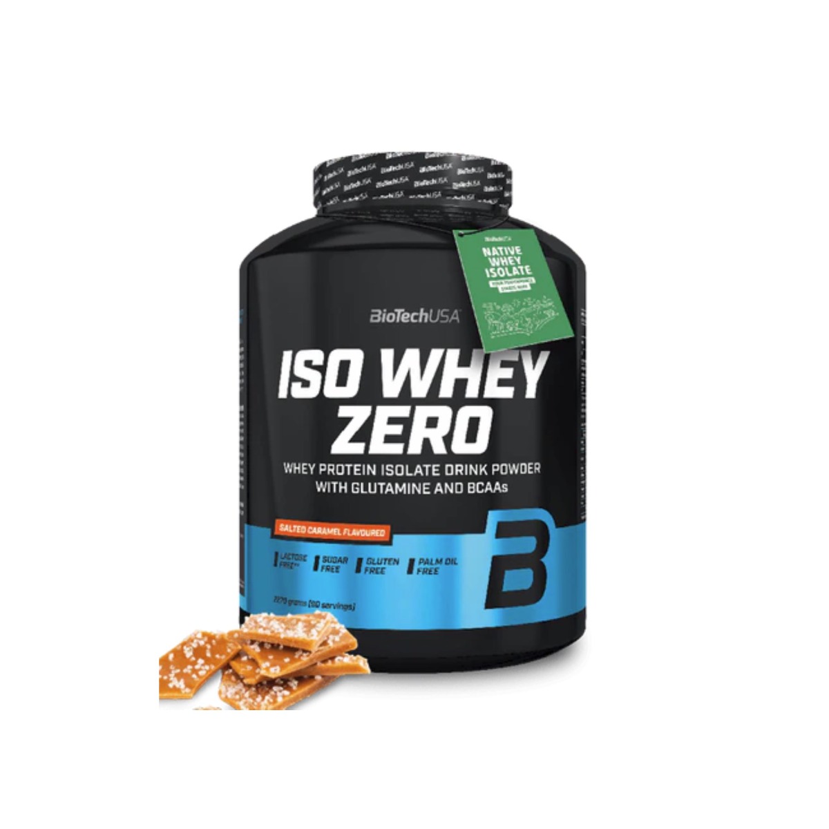 BioTech Iso Whey Zero salted caramel 2270 g BioTech