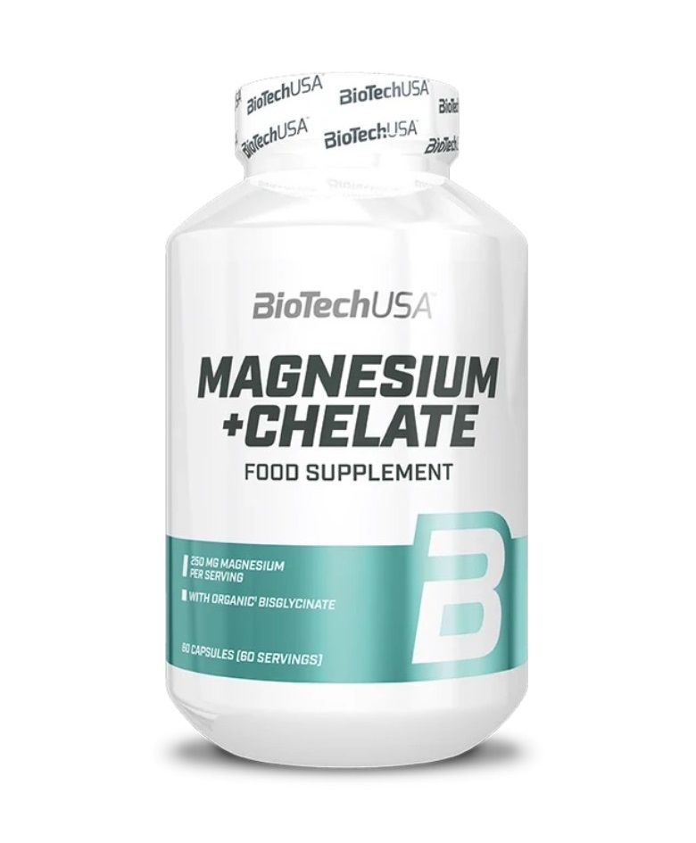 BioTech Magnesium + Chelate 60 kapslí BioTech