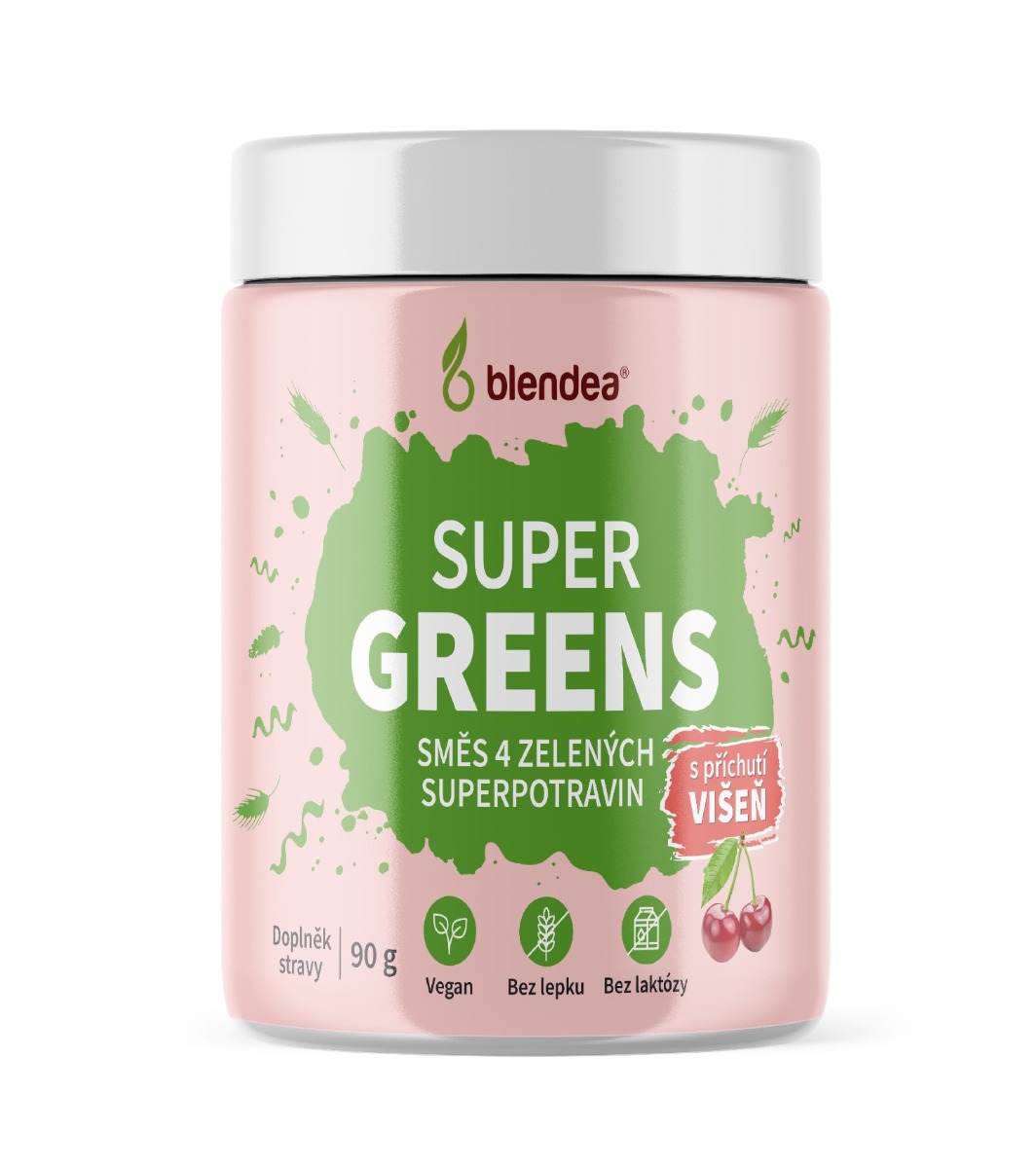 Blendea Super Greens višeň 90 g Blendea