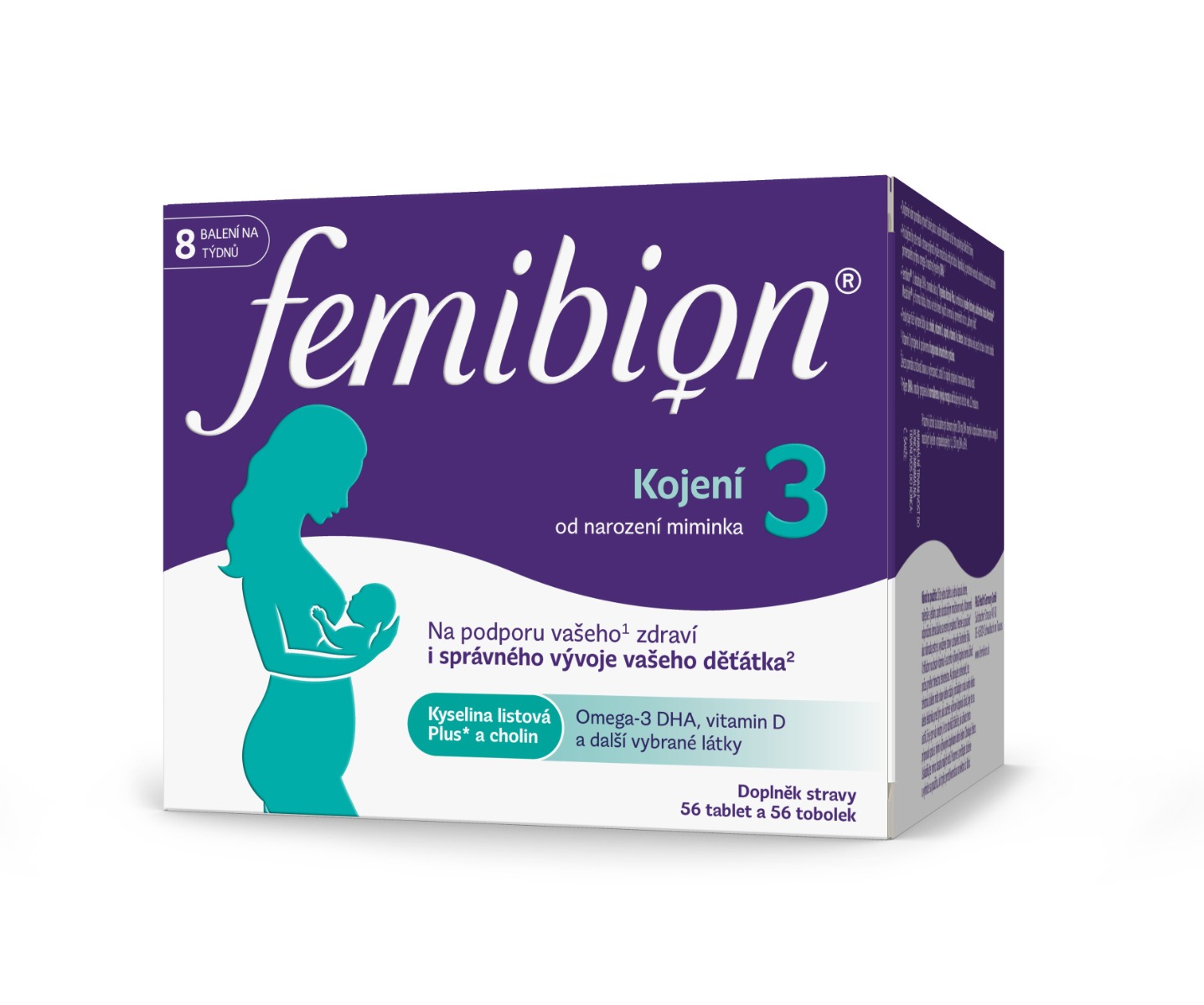 Femibion 3 Kojení 56 tablet + 56 tobolek Femibion