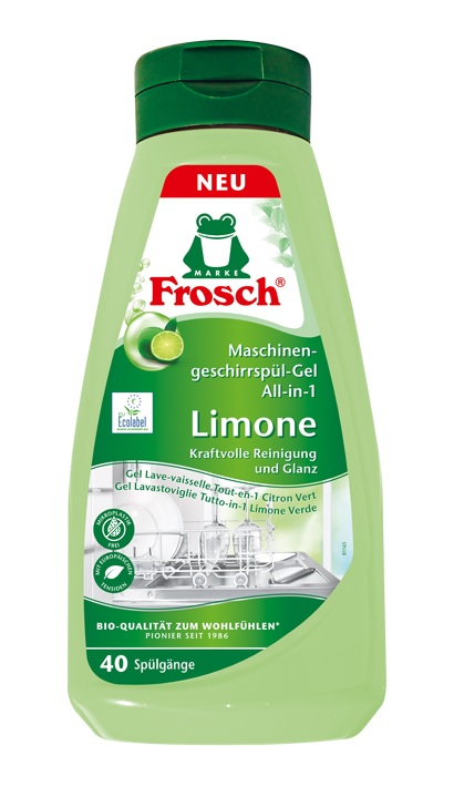 Frosch Gel do myčky All in 1 Limetka EKO 650 ml Frosch