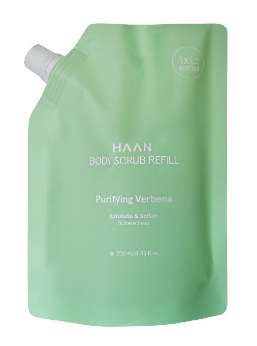 HAAN Purifying Verbena náhradní náplň do tělového peelingu 200 ml HAAN