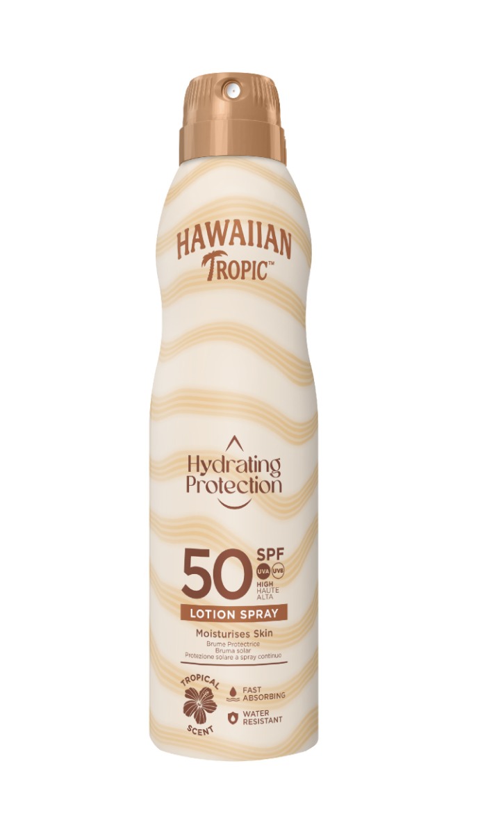 Hawaiian Tropic Silk Hydration SPF50 sprej na opalování 220 ml Hawaiian Tropic