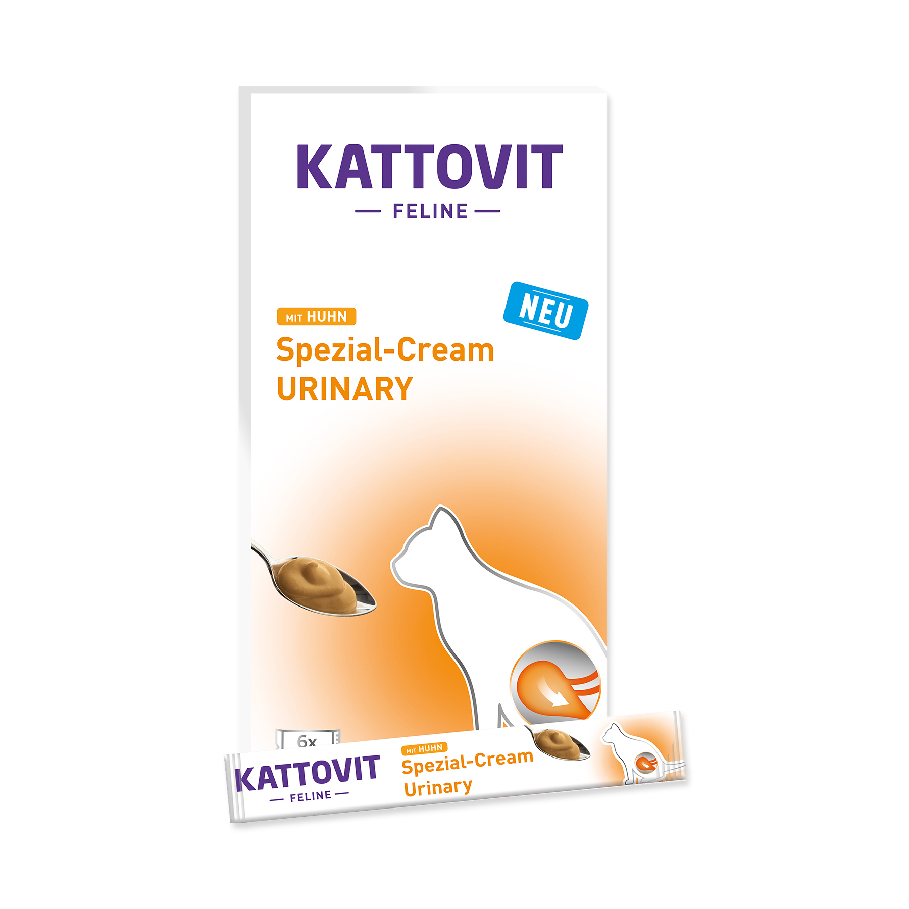 Kattovit Krém Urinary kuře 6x15 g Kattovit