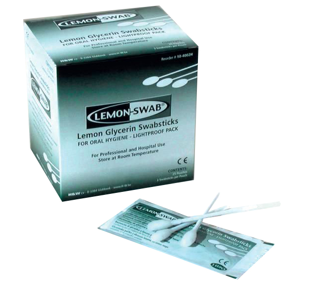 Lemon-Swab Vatové tyčinky s glycerinem 15 cm 75 ks Lemon-Swab