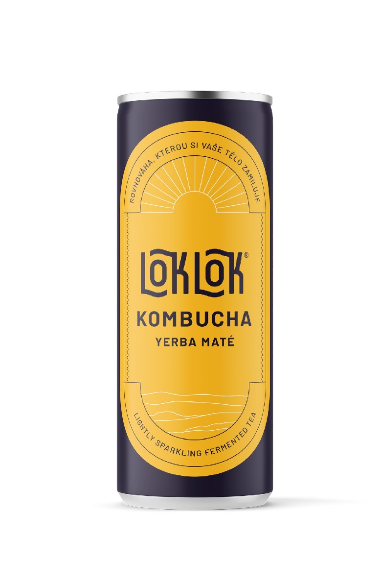 LokLok Kombucha Yerba Maté 250 ml LokLok